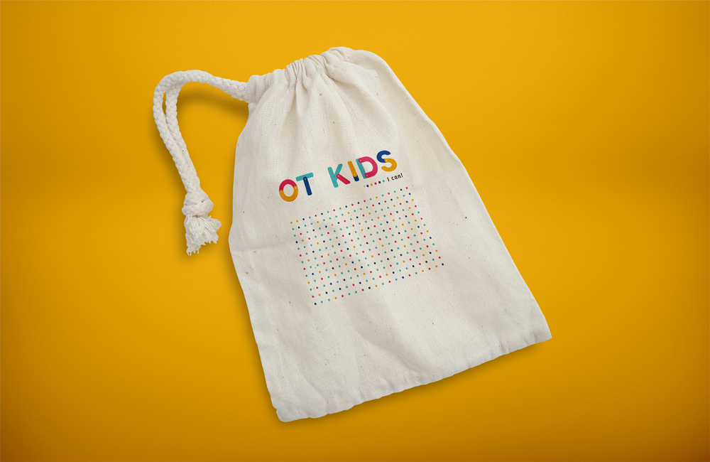 OT kids Toy bag branding