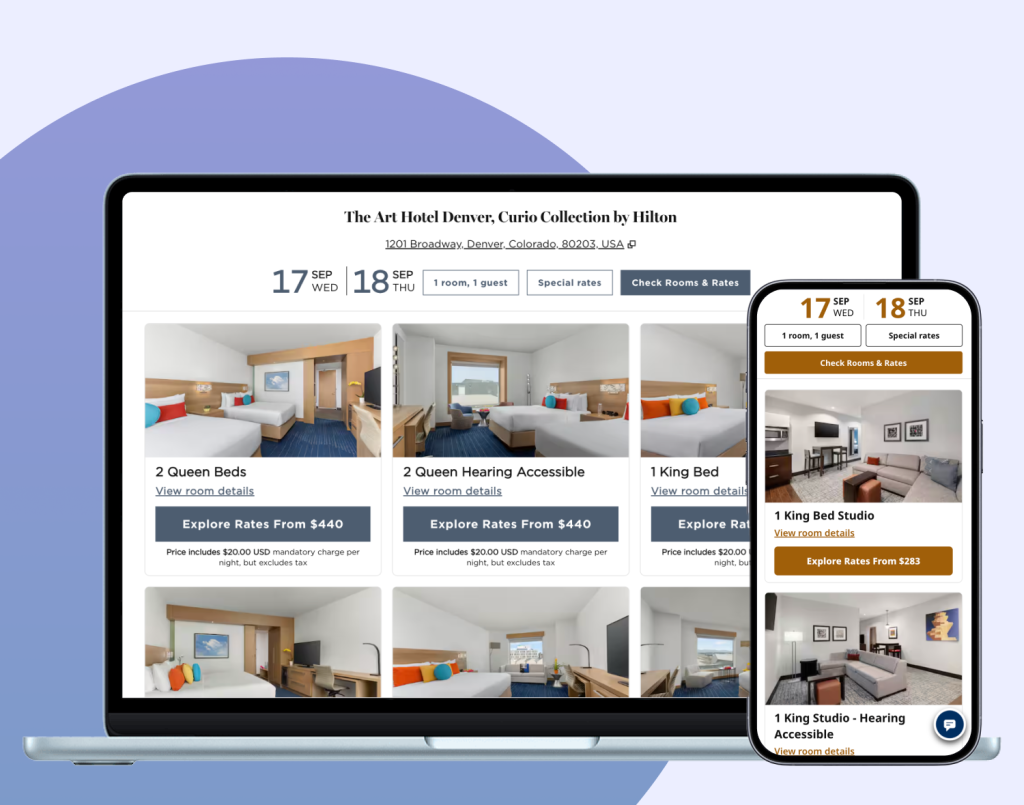 This case study details four distinct but connected optimization efforts I led to increase revenue for Hilton.
